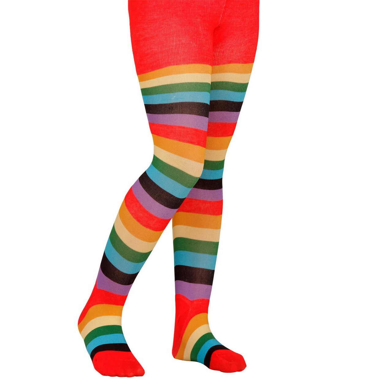 Op deze afbeelding zie je een Accessoires, van het merk Widmann. Basis Panty Regenboog