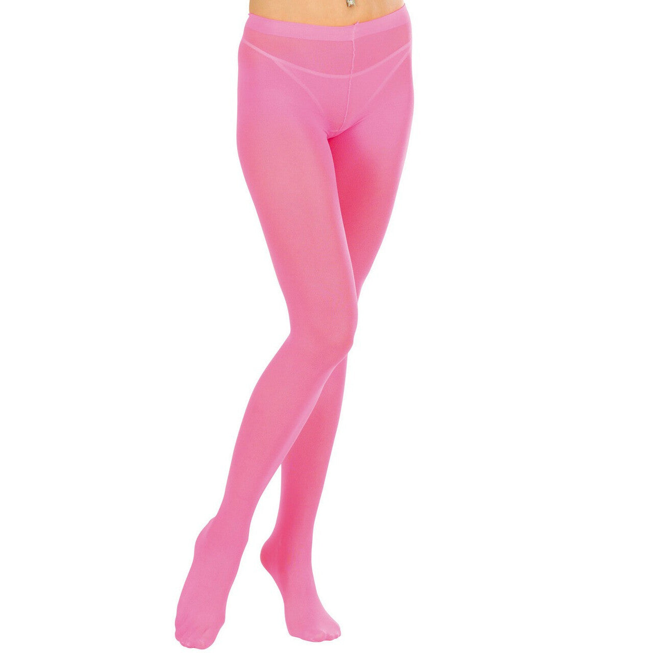 Op deze afbeelding zie je een Accessoires, van het merk Widmann. Flashy Panty Neon 40 Denier Roze