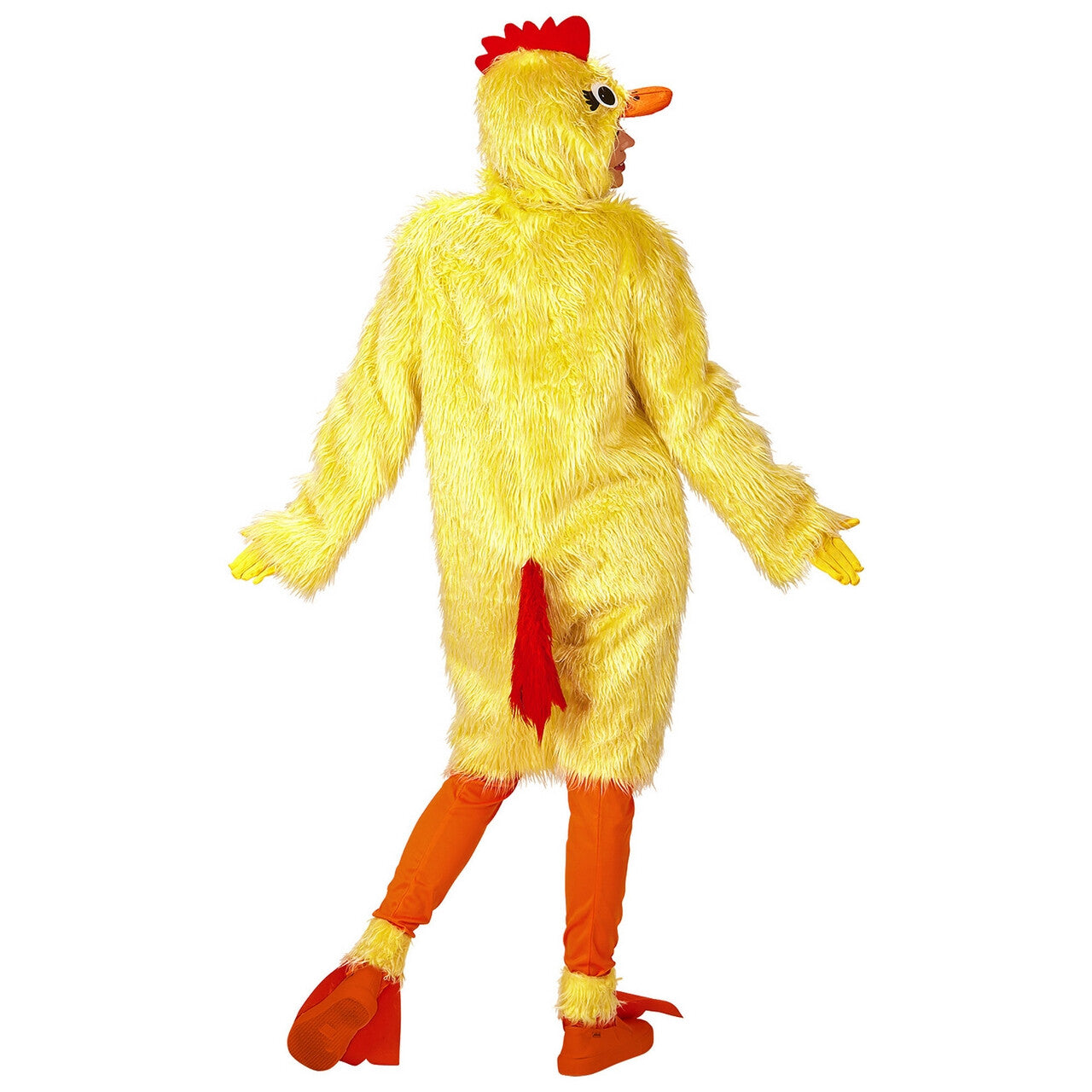 Op deze afbeelding zie je een Kostuums, van het merk Widmann. Pluche Shorts Kuiken Kostuum