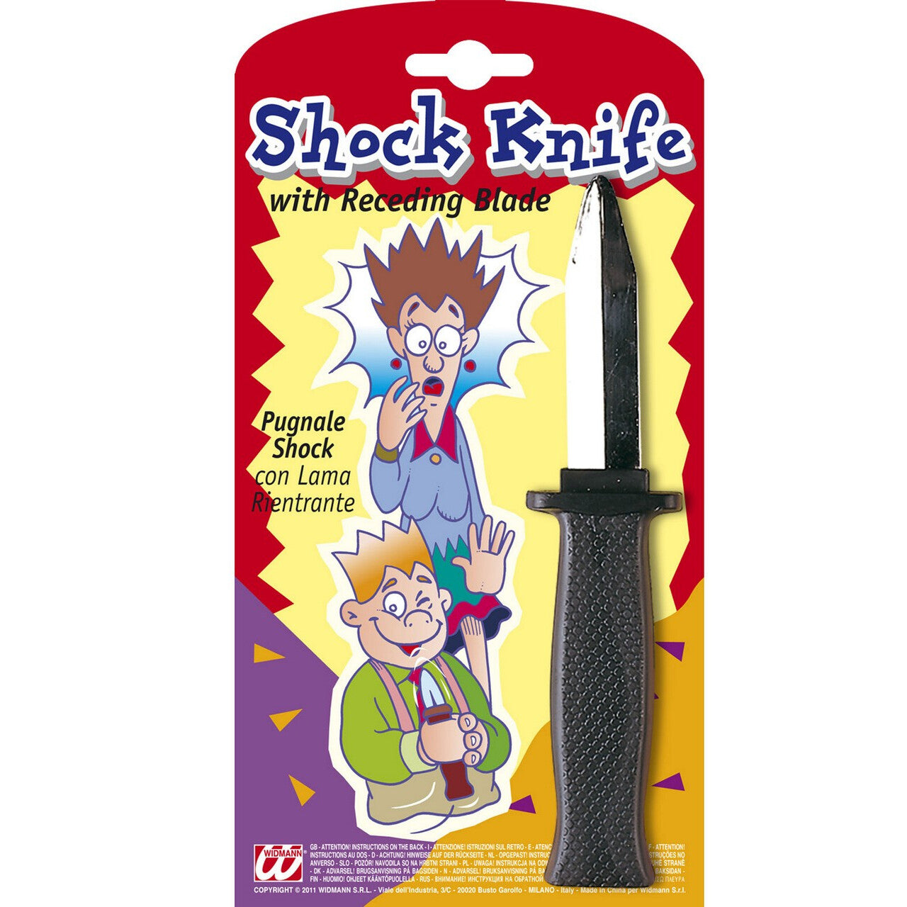 Op deze afbeelding zie je een Accessoires, van het merk Widmann. Shock Mes