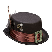 Op deze afbeelding zie je een Accessoires, van het merk Widmann. Hoge Hoed Steampunk Mechanica