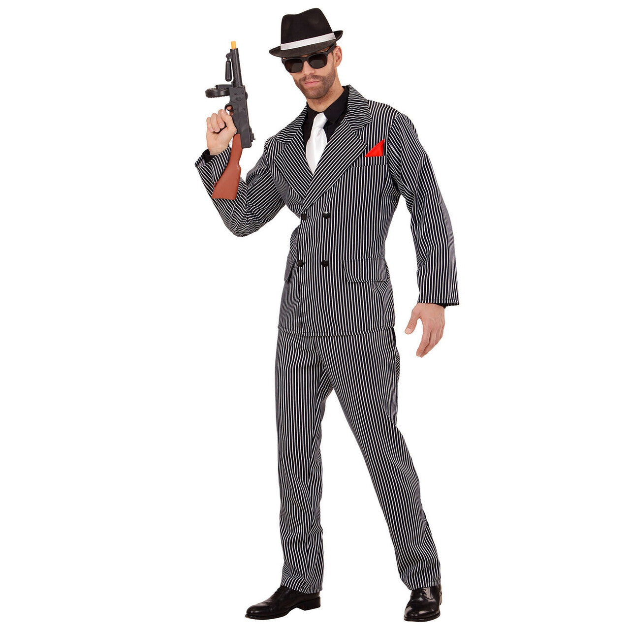 Op deze afbeelding zie je een Kostuums, van het merk Widmann. Godfather Van De Drooglegging Man Kostuum