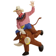 Op deze afbeelding zie je een Kostuums, van het merk Widmann. Woedende Rodeo Stier Kostuum