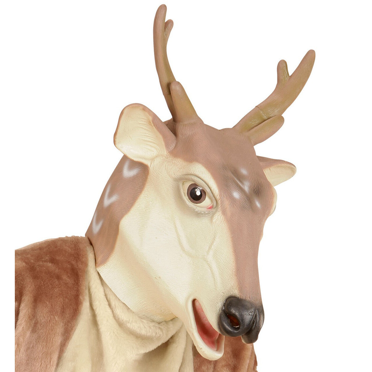 Op deze afbeelding zie je een Accessoires, van het merk Widmann. Cartoony Masker, Rendier