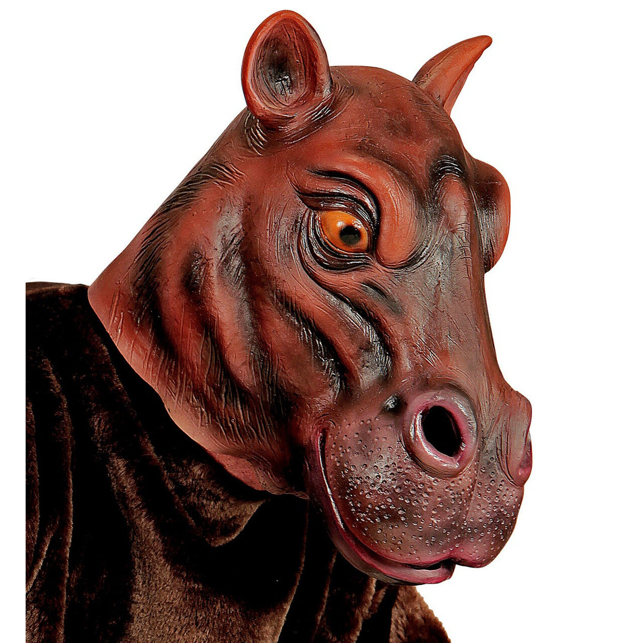 Op deze afbeelding zie je een Accessoires, van het merk Widmann. Cartoony Masker Nijlpaard