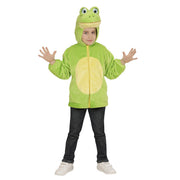 Op deze afbeelding zie je een Kostuums, van het merk Widmann. Hoodie 98 Centimeter Groene Sloot Kikker Kind