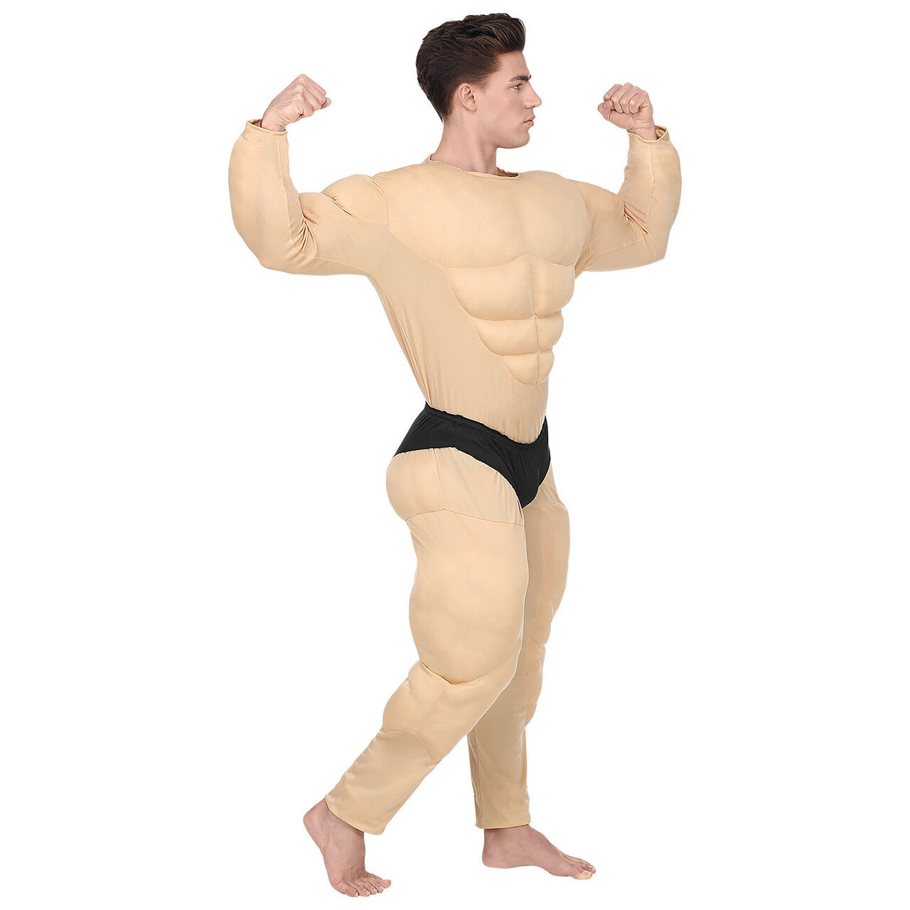 Op deze afbeelding zie je een Kostuums, van het merk Widmann. Opschepper Van De Sportschool Bodybuilder Man Kostuum