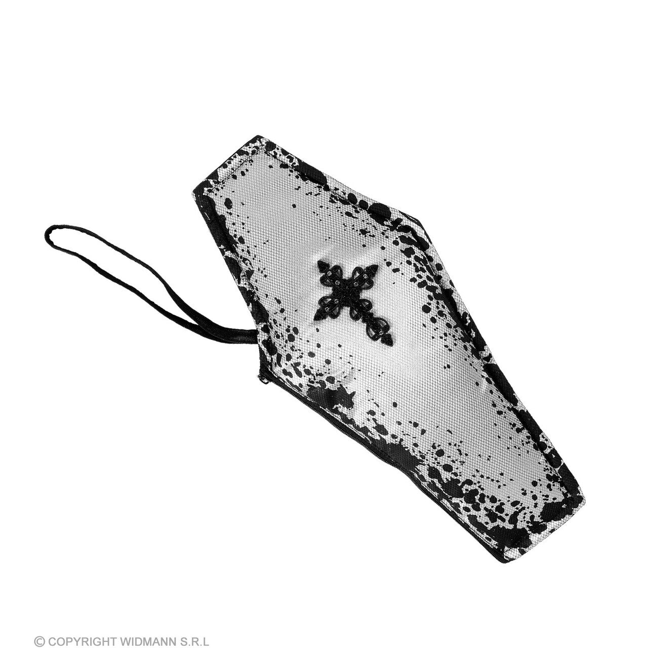 Op deze afbeelding zie je een Accessoires, van het merk Widmann. Doodskist Tas Halloween