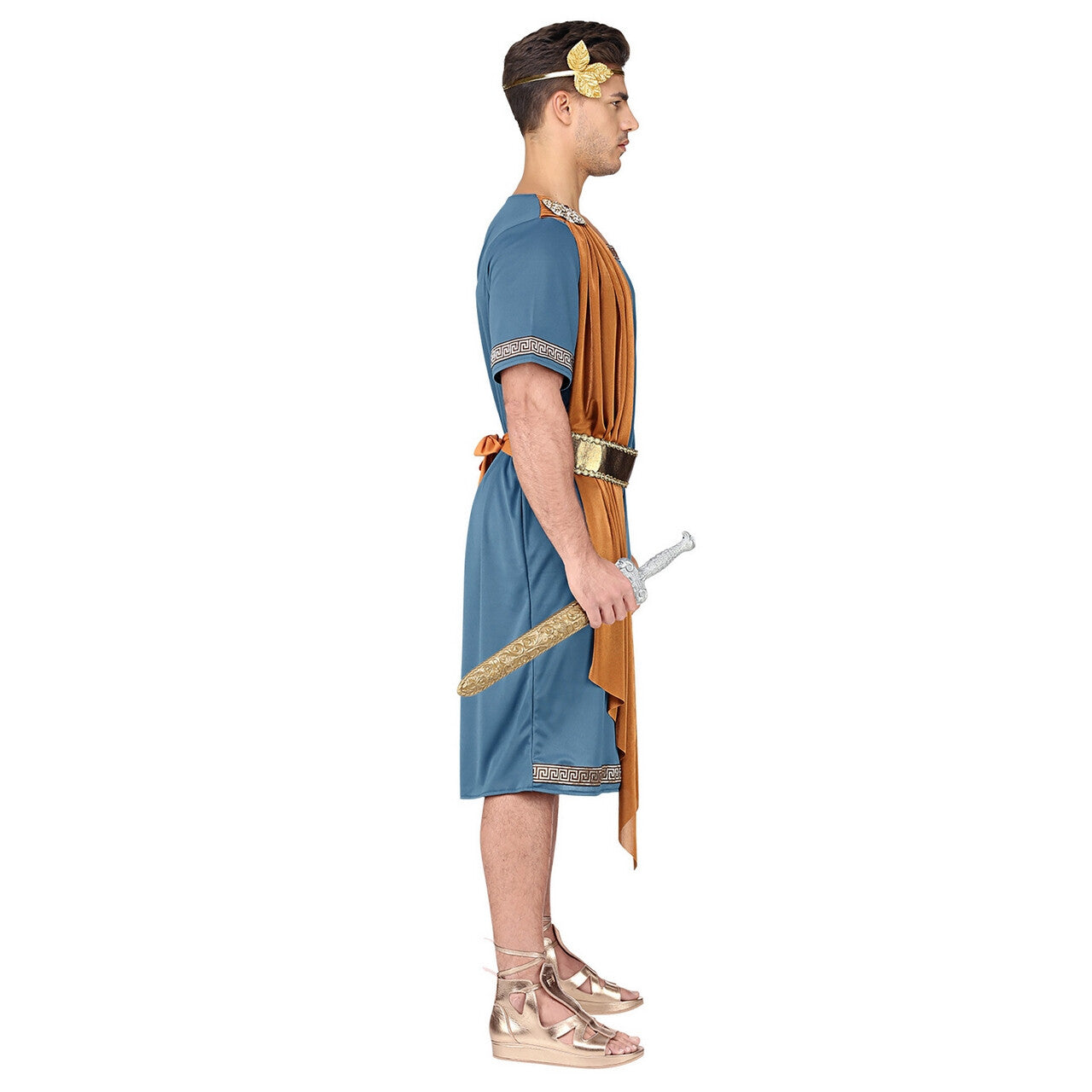 Op deze afbeelding zie je een Kostuums, van het merk Widmann. Senator Oude Rome Brutus Man Kostuum