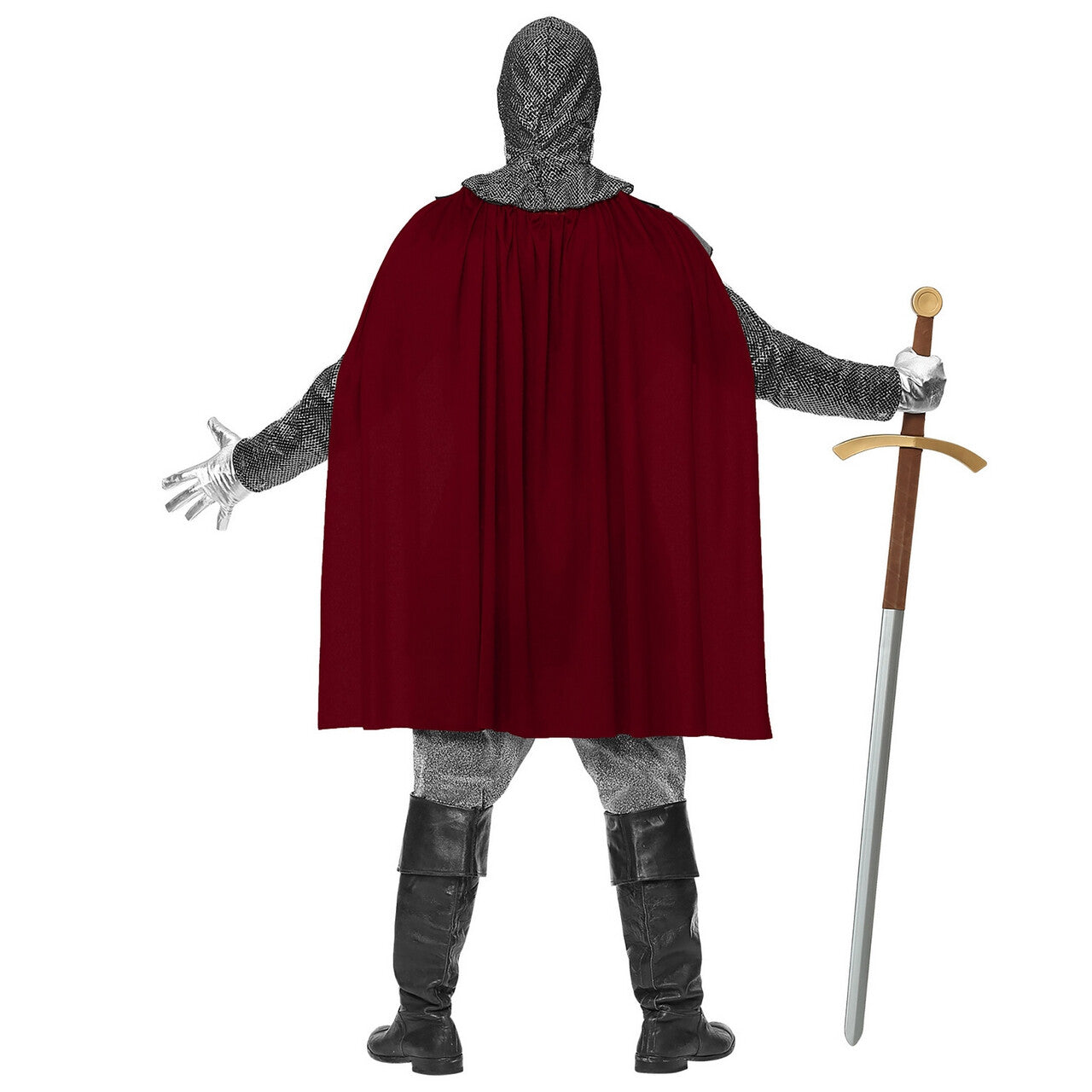 Op deze afbeelding zie je een Kostuums, van het merk Widmann. Brede Adelaars Borst Ridder Man Kostuum