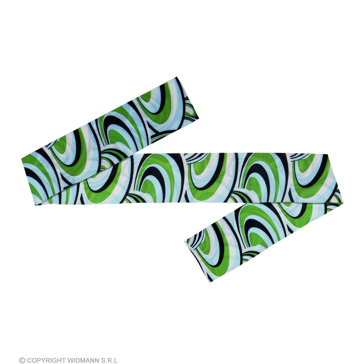 Op deze afbeelding zie je een Accessoires, van het merk Widmann. Wilde Haarband Jaren 70 Mandy