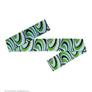 Op deze afbeelding zie je een Accessoires, van het merk Widmann. Wilde Haarband Jaren 70 Mandy