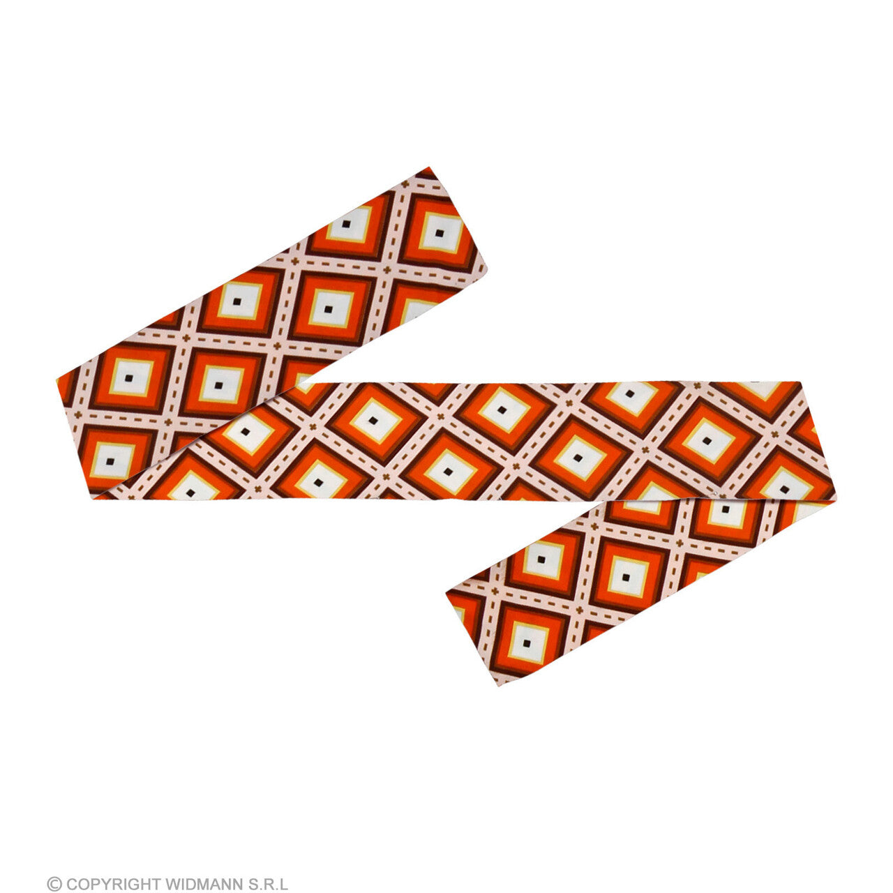 Op deze afbeelding zie je een Accessoires, van het merk Widmann. Wilde Haarband Jaren 70 Tanja