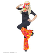 Op deze afbeelding zie je een Accessoires, van het merk Widmann. Wilde Jaren 70 Haarband En Beenwarmers Wendy