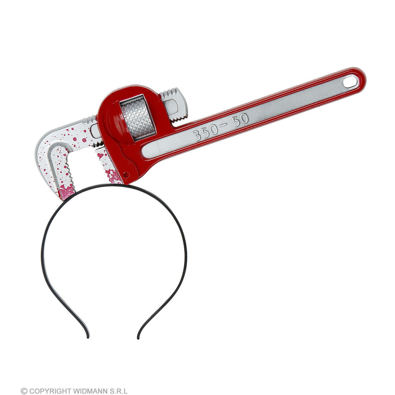 Op deze afbeelding zie je een Accessoires, van het merk Widmann. Waterpomptang In Je Kop Haarband