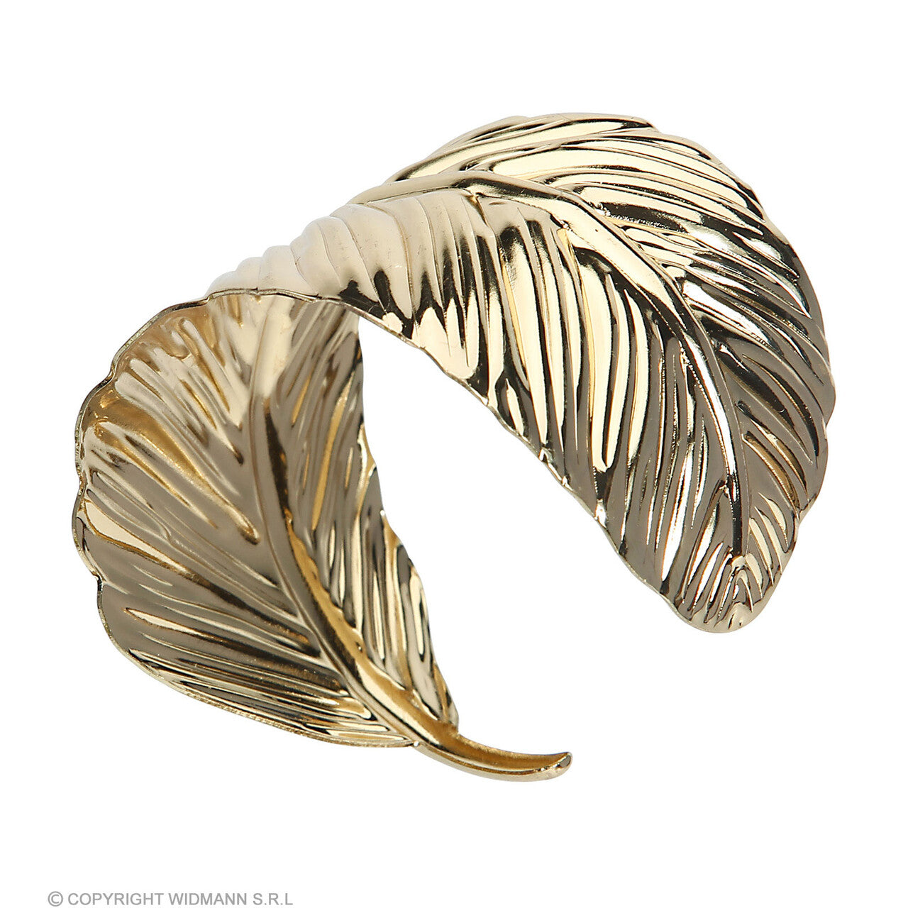 Op deze afbeelding zie je een Accessoires, van het merk Widmann. Armband Gouden Blad Rome