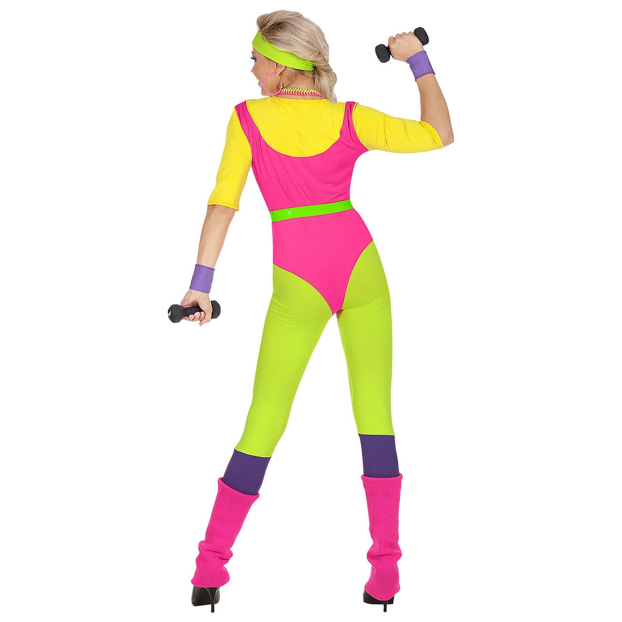 Op deze afbeelding zie je een Kostuums, van het merk Widmann. Doris Dee Aerobics Vrouw Kostuum
