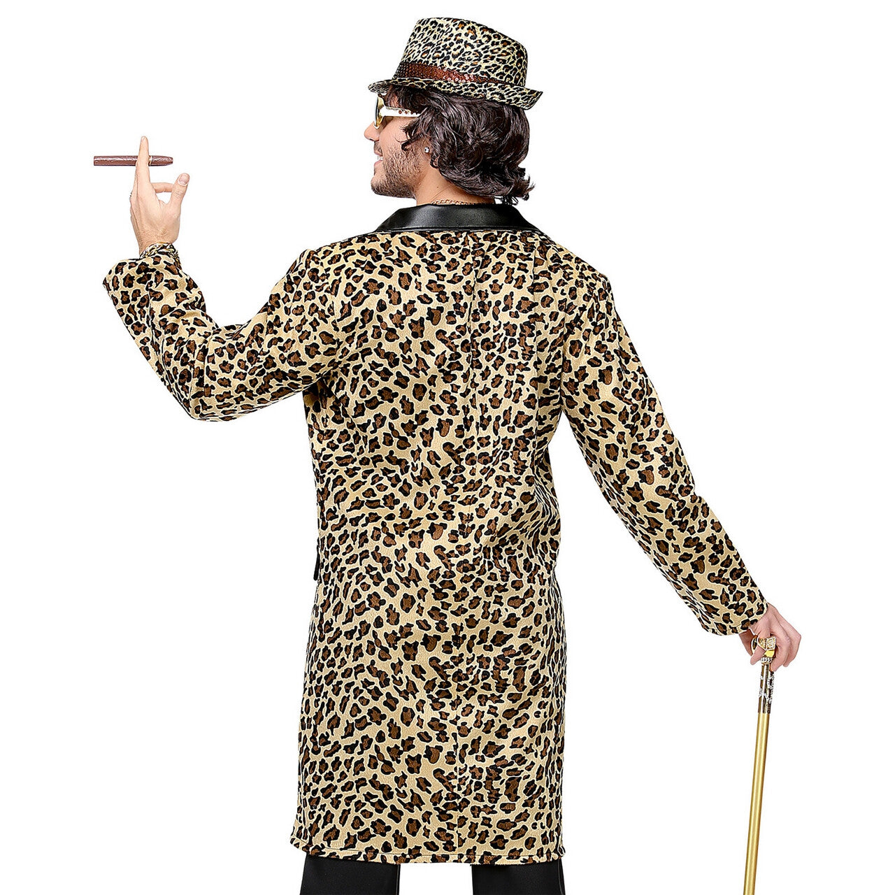 Op deze afbeelding zie je een Kostuums, van het merk Widmann. Pimp Hustler Mister Cool Jas Man