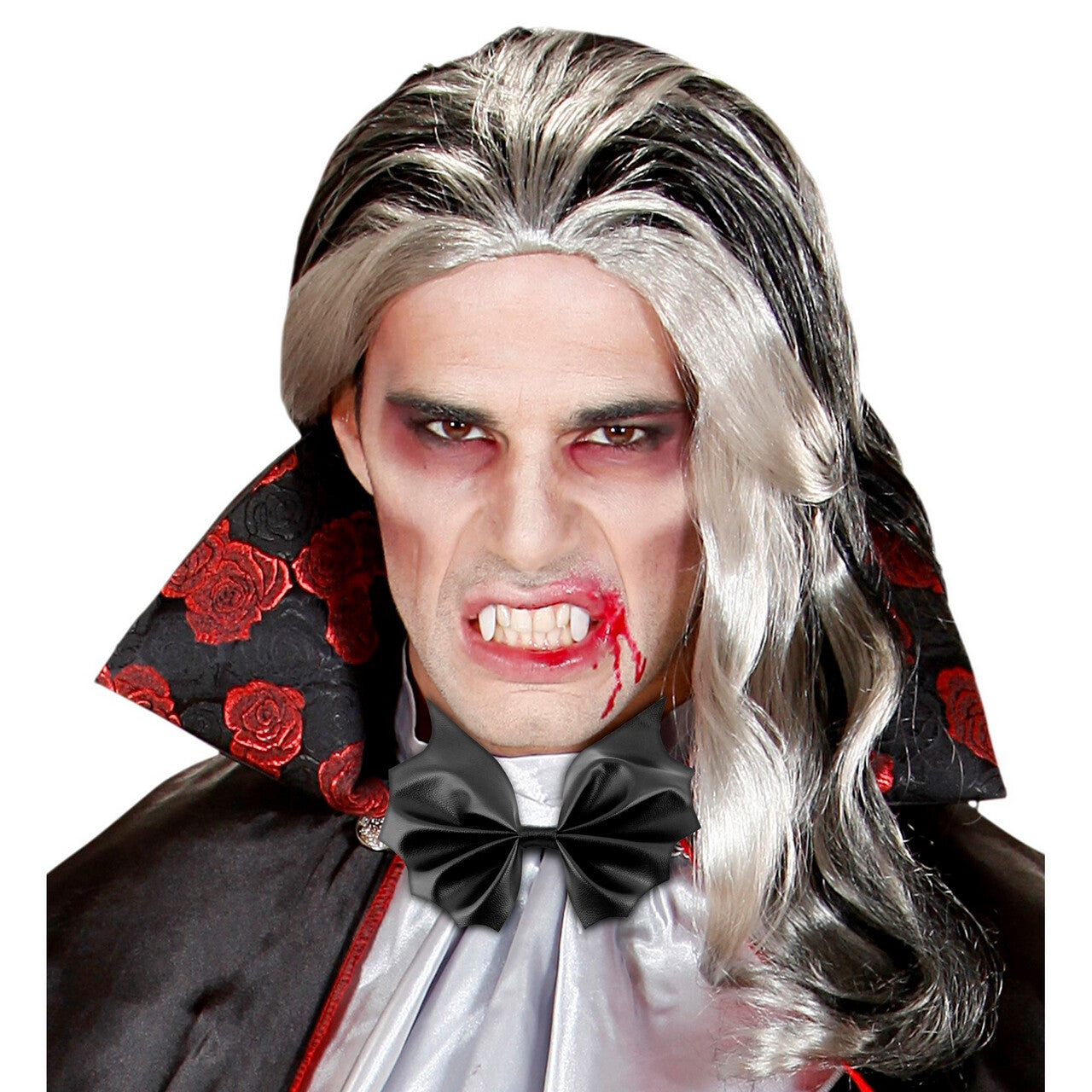 Op deze afbeelding zie je een Accessoires, van het merk Widmann. Gotische Vleermuis Strik Halloween
