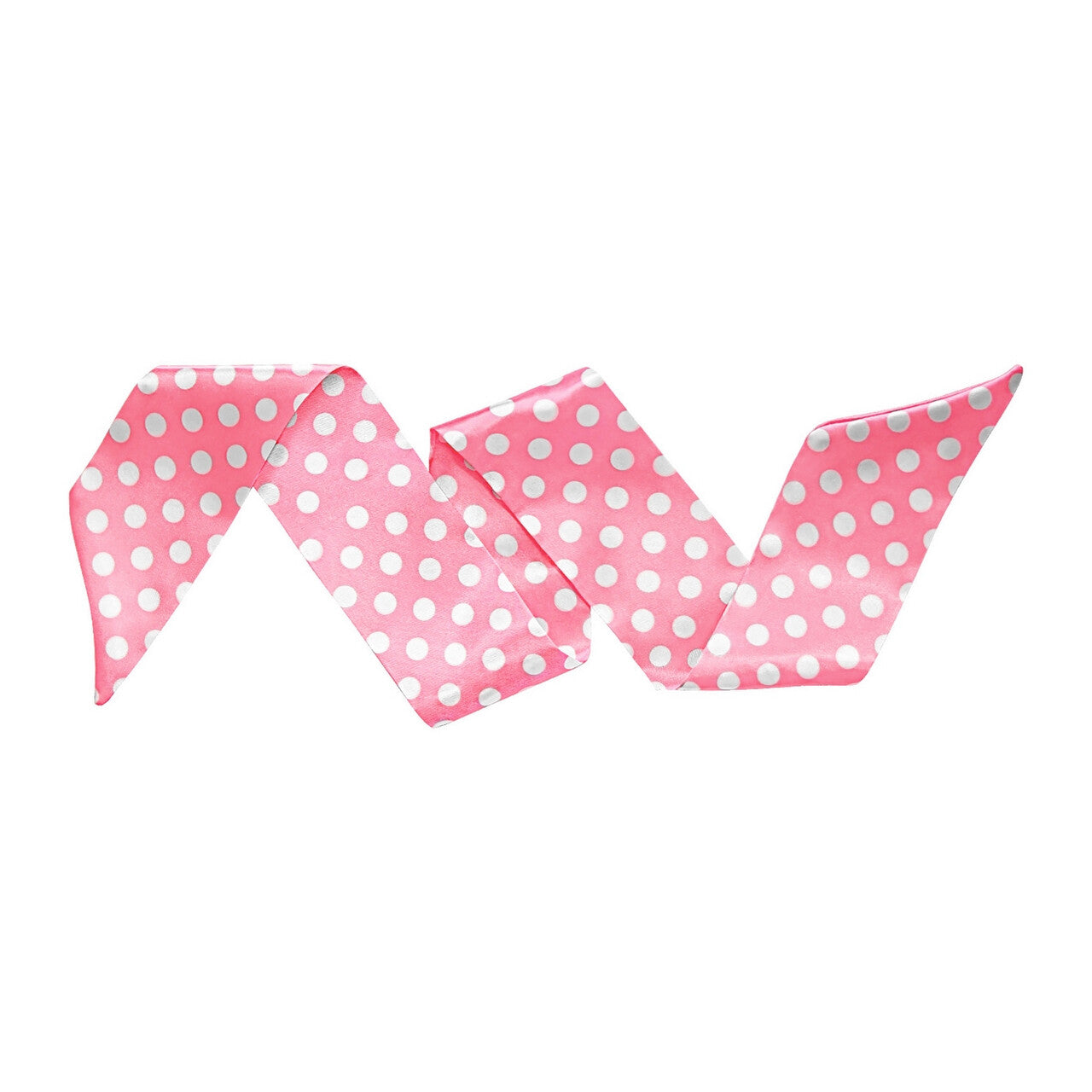 Op deze afbeelding zie je een Accessoires, van het merk Widmann. Halsdoek Jaren 50 Roze Met Witte Stippen