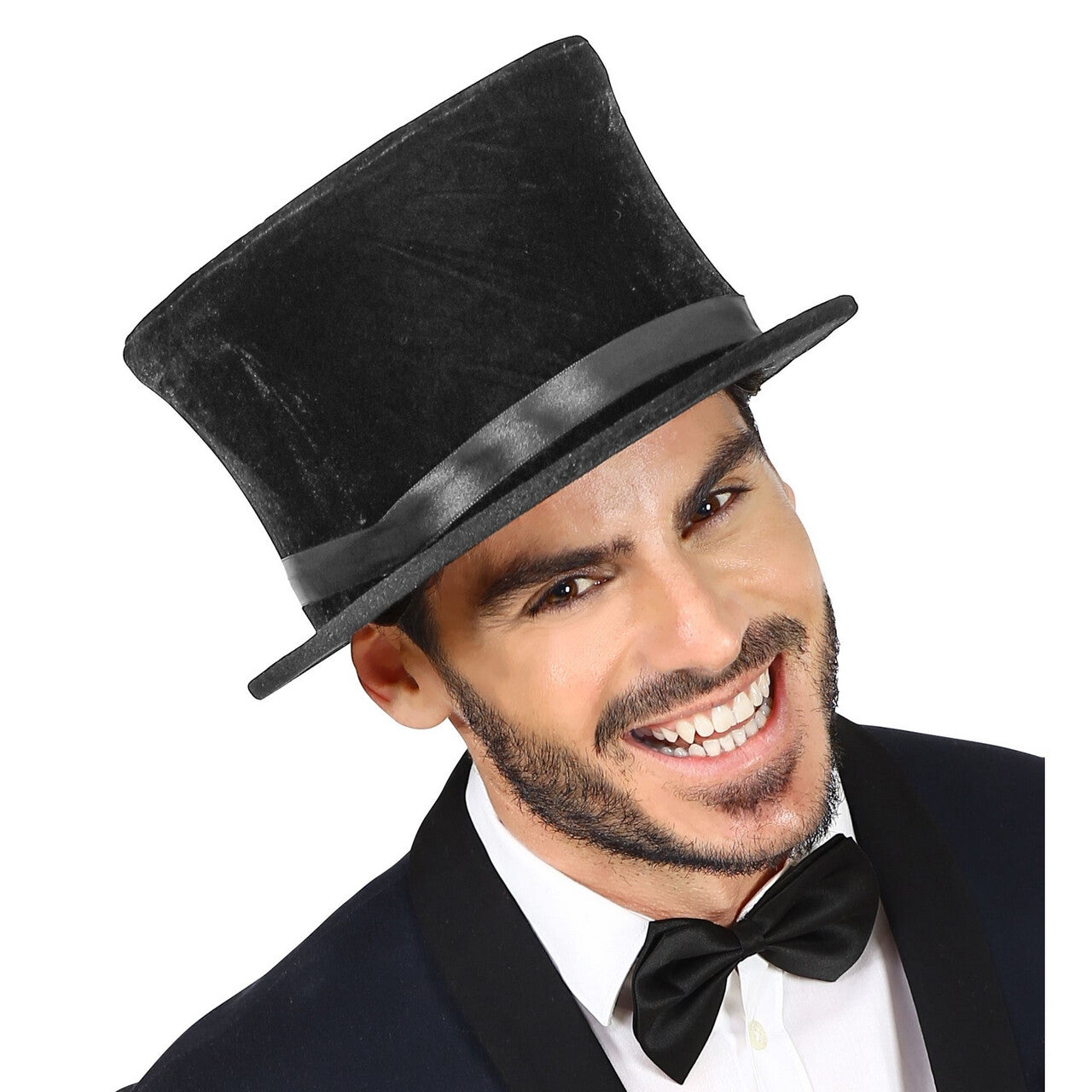 Op deze afbeelding zie je een Accessoires, van het merk Widmann. In En Uitklapbare Hoge Hoed