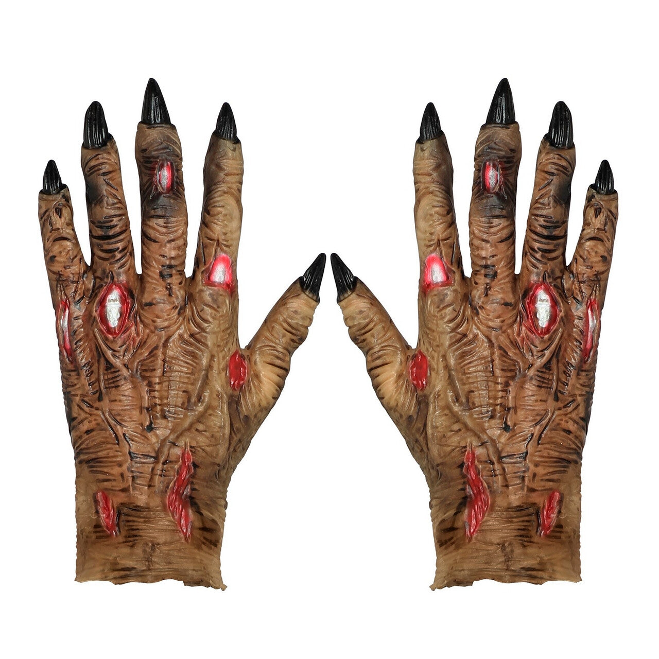 Op deze afbeelding zie je een Accessoires, van het merk Widmann. Horror Handschoenen Zombie Klauwen