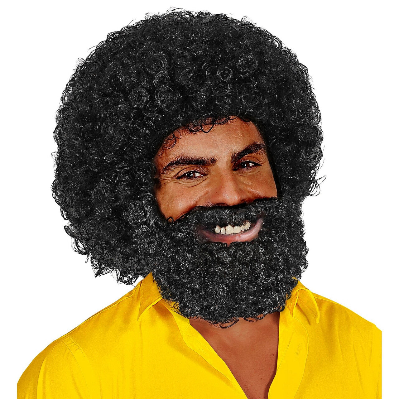 Op deze afbeelding zie je een Accessoires, van het merk Widmann. Pruik En Baard Volop Haar