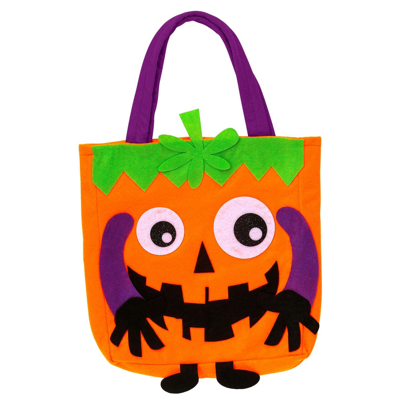 Op deze afbeelding zie je een Accessoires, van het merk Widmann. Trick Or Treat Tasje Griezel Pompoen