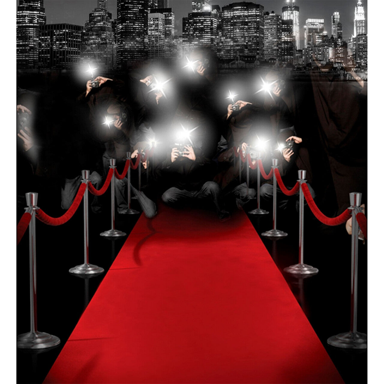 Op deze afbeelding zie je een Decoratie, van het merk Widmann. Rode Loper Filmgala Koninklijk Paleis 460 X 60 Centimeter
