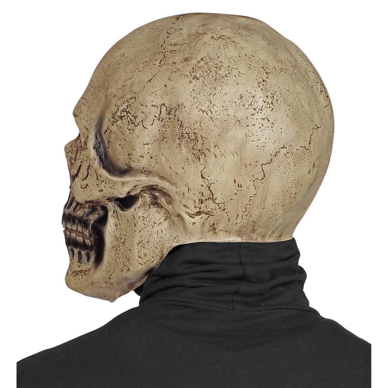 Op deze afbeelding zie je een Accessoires, van het merk Widmann. Masker Kaal Gepikte Schedel