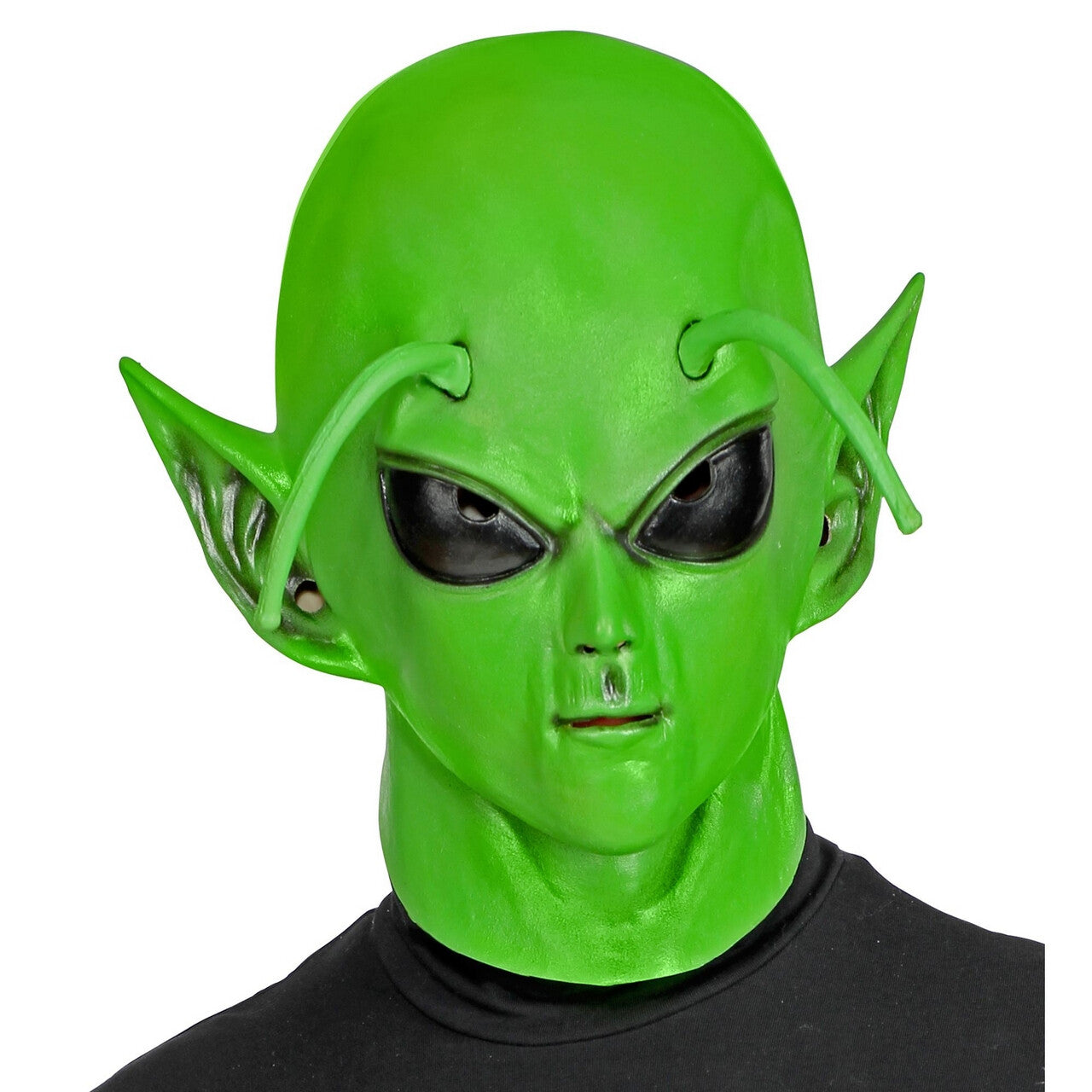 Op deze afbeelding zie je een Accessoires, van het merk Widmann. Masker Science Fiction Alien