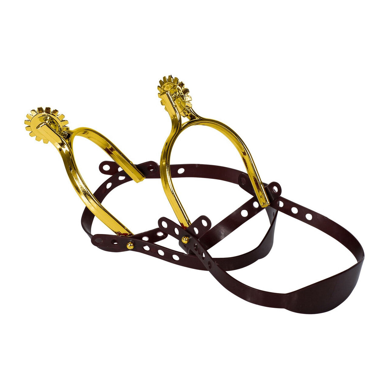 Op deze afbeelding zie je een Accessoires, van het merk Widmann. Sporen Stoere Cowboy Cowgirl Goud
