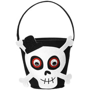 Op deze afbeelding zie je een Accessoires, van het merk Widmann. Trick Or Treat Tasje Grappige Schedel