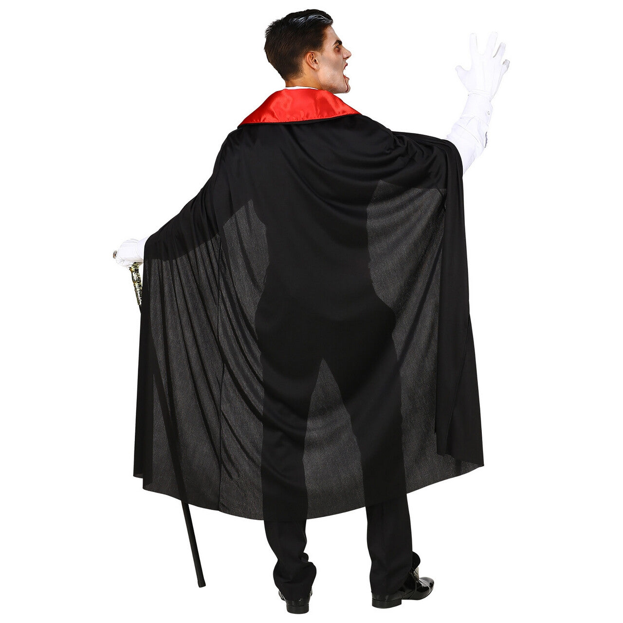 Op deze afbeelding zie je een Kostuums, van het merk Widmann. Gave Graaf Dracula Vampier Man Kostuum