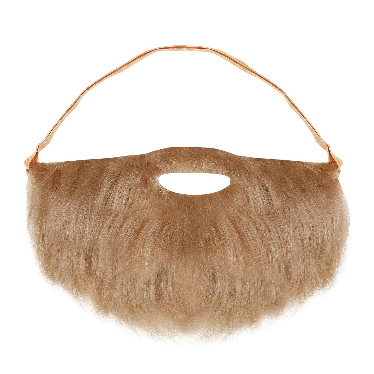 Op deze afbeelding zie je een Accessoires, van het merk Widmann. Volle Baard Met Snor Lichtbruin