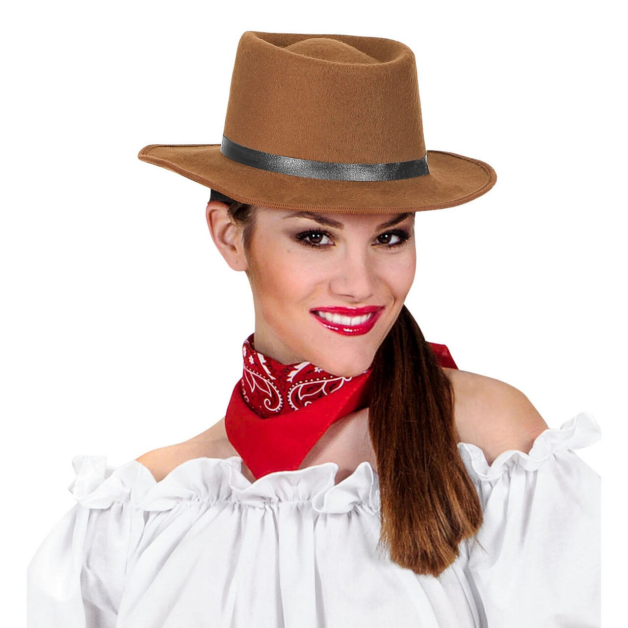 Op deze afbeelding zie je een Accessoires, van het merk Widmann. Hoed Gaucho Argentijnse Cowboy