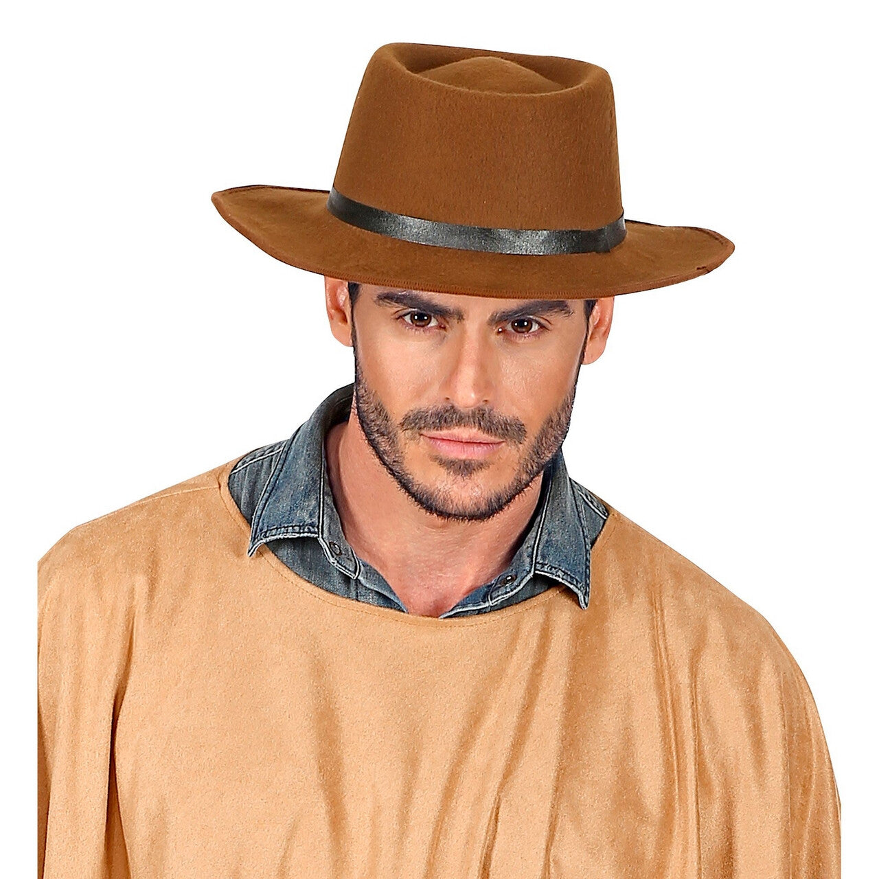 Op deze afbeelding zie je een Accessoires, van het merk Widmann. Hoed Gaucho Argentijnse Cowboy