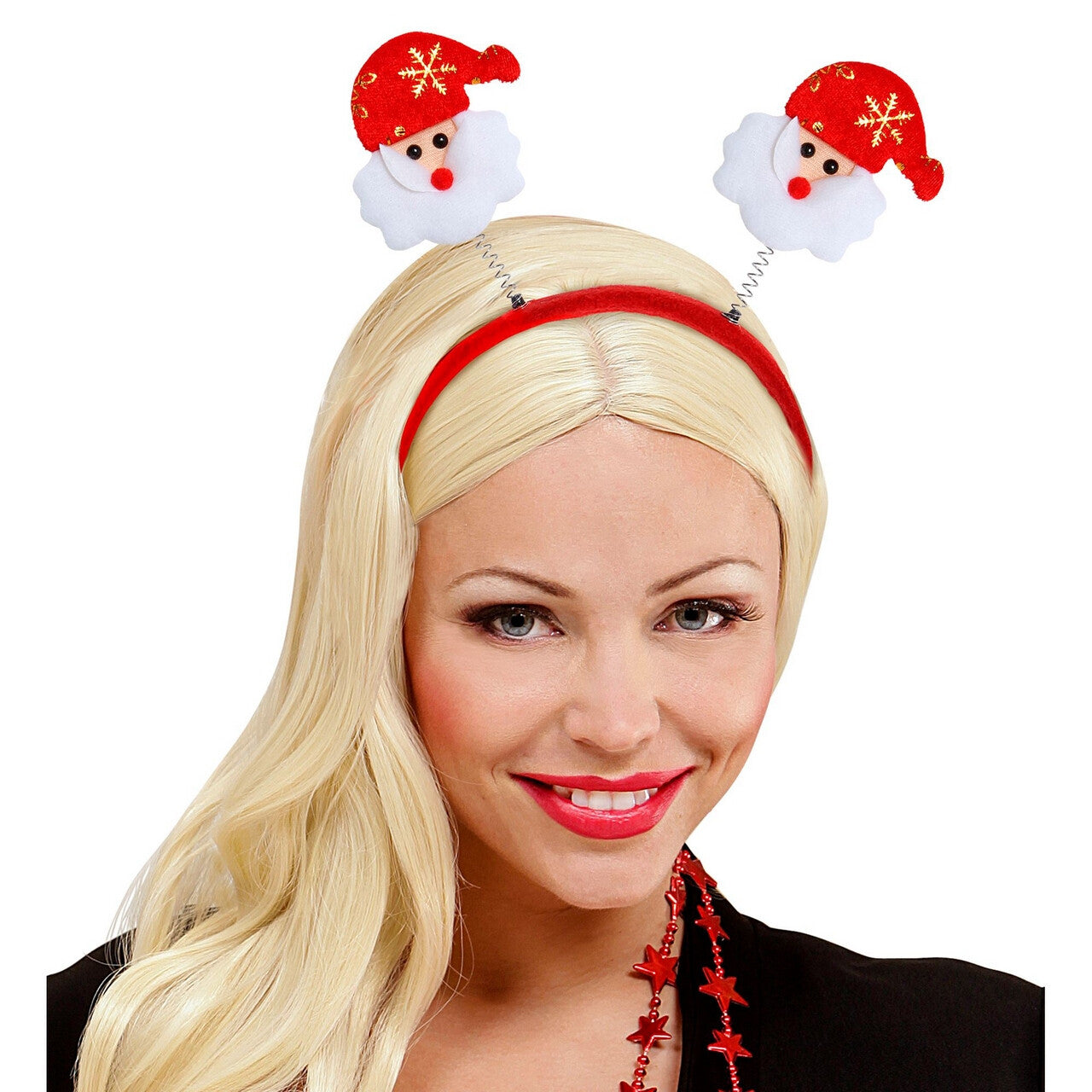 Op deze afbeelding zie je een Accessoires, van het merk Widmann. Bopper Kerstman Met Wollige Baard