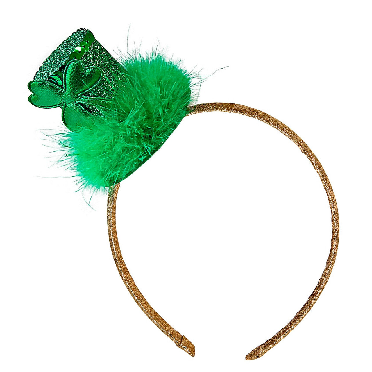 Op deze afbeelding zie je een Accessoires, van het merk Widmann. Haarband Met Klein Groen Hoedje St. Patricks Day