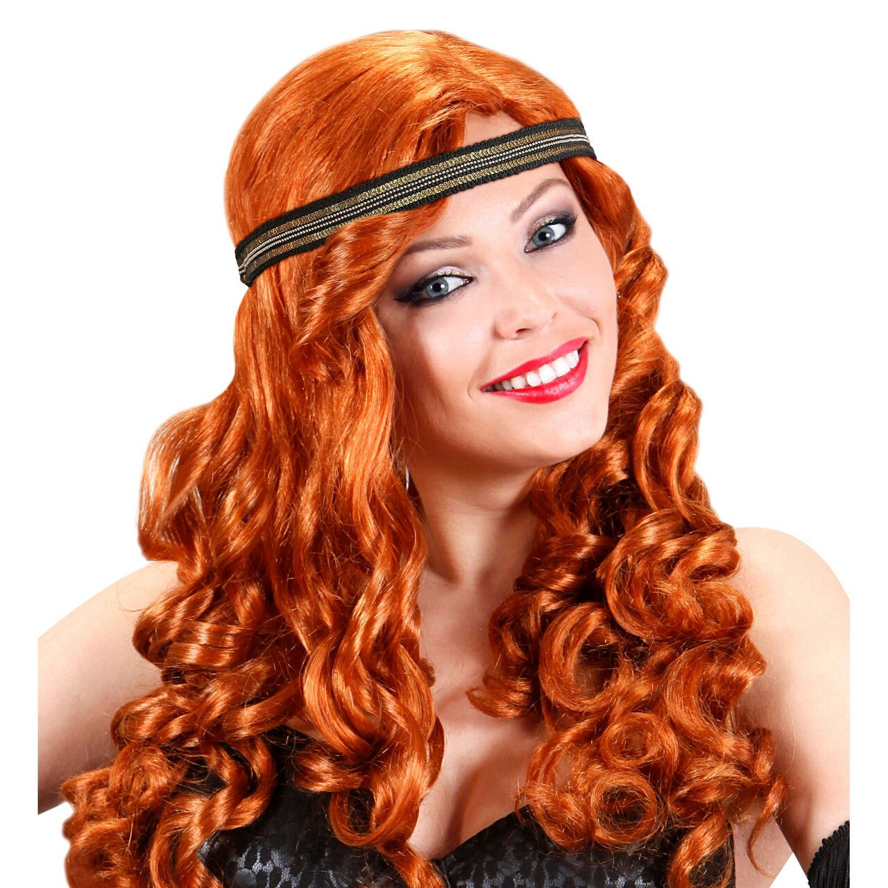 Op deze afbeelding zie je een Accessoires, van het merk Widmann. Hoofdband Cabaret Zwart
