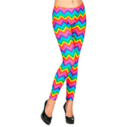Op deze afbeelding zie je een Accessoires, van het merk Widmann. Regenboog Legging Zomer Festival