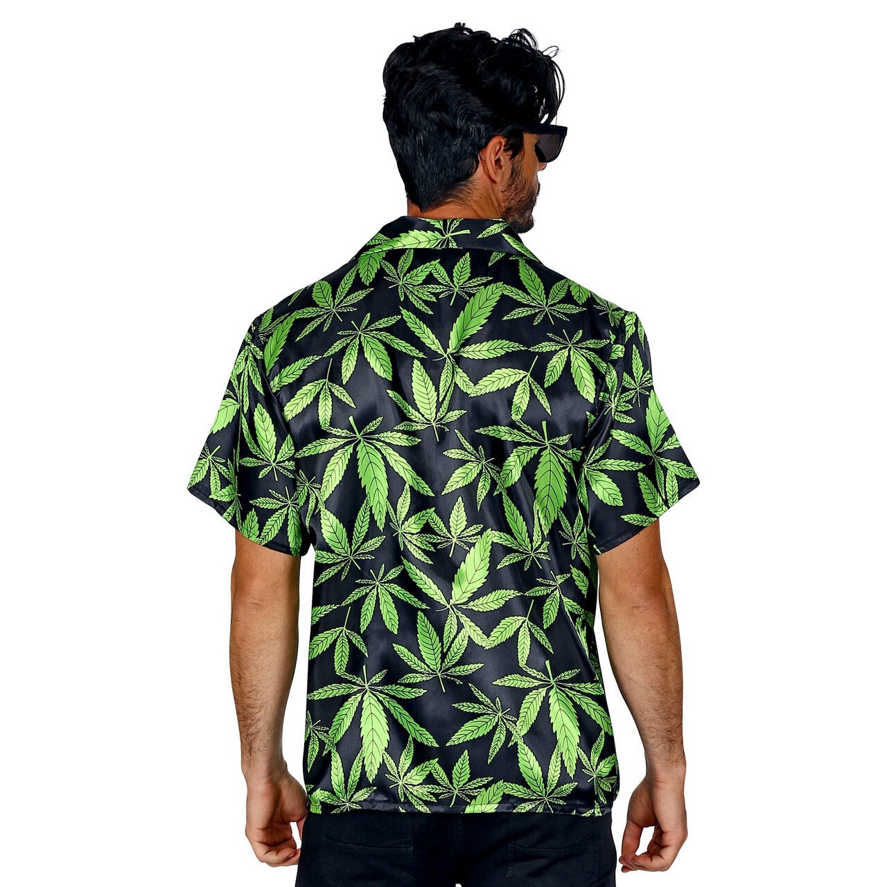 Op deze afbeelding zie je een Kostuums, van het merk Widmann. Cannabis Shirt Lekkere Trek Man