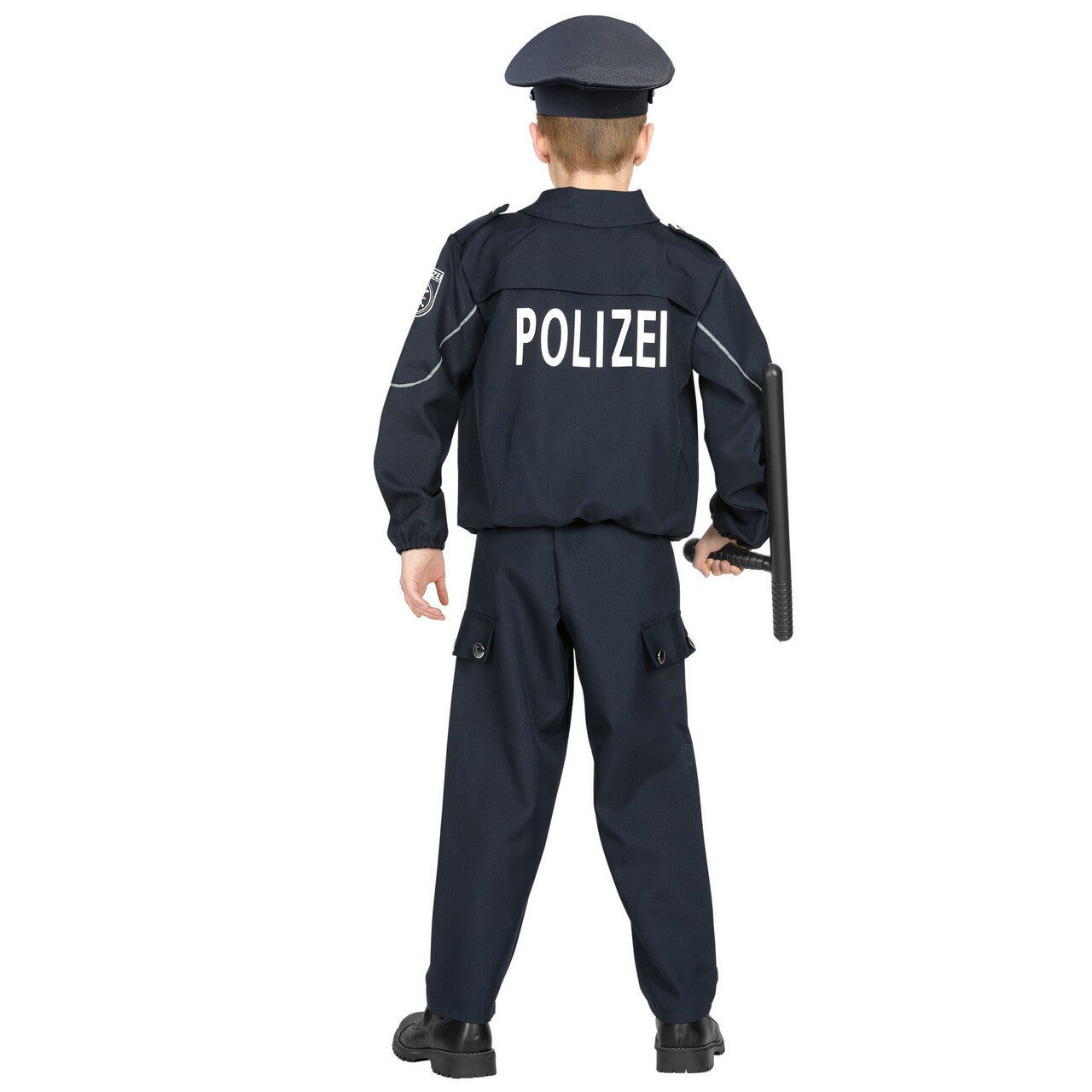 Op deze afbeelding zie je een Kostuums, van het merk Widmann. Eins Zwei Polizei Straatagent Kind Kostuum