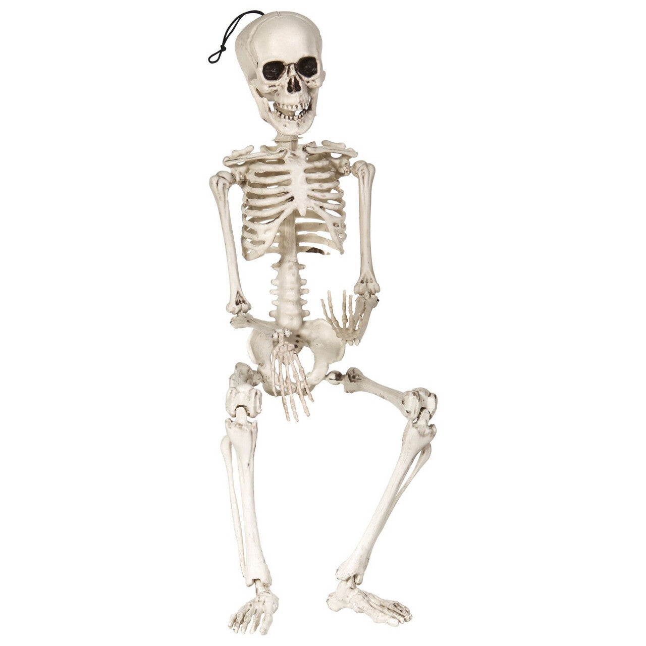 Op deze afbeelding zie je een Decoratie, van het merk Widmann. Bungelend Geraamte 50 Centimeter