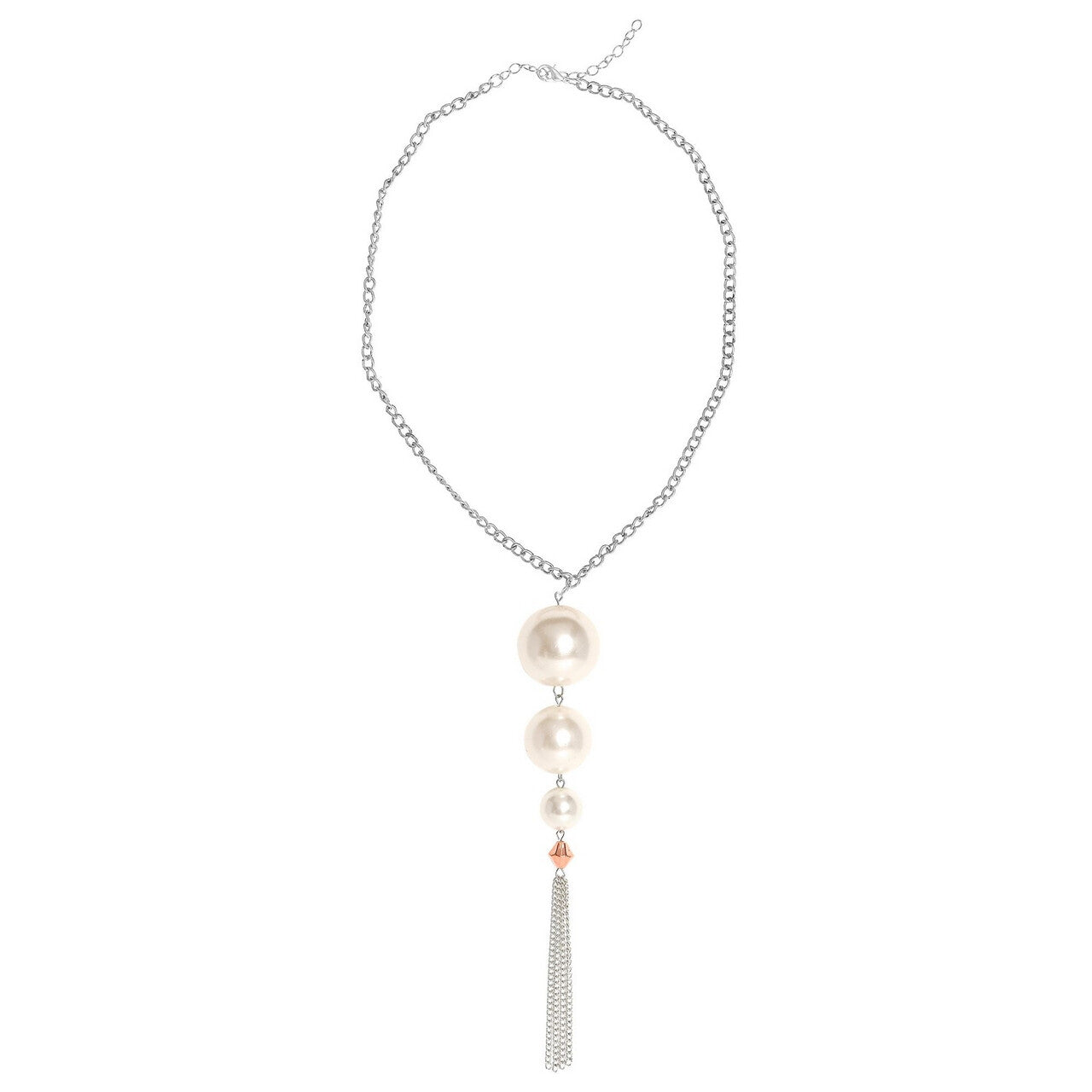 Op deze afbeelding zie je een Accessoires, van het merk Widmann. Ketting Kanjer Van Parels