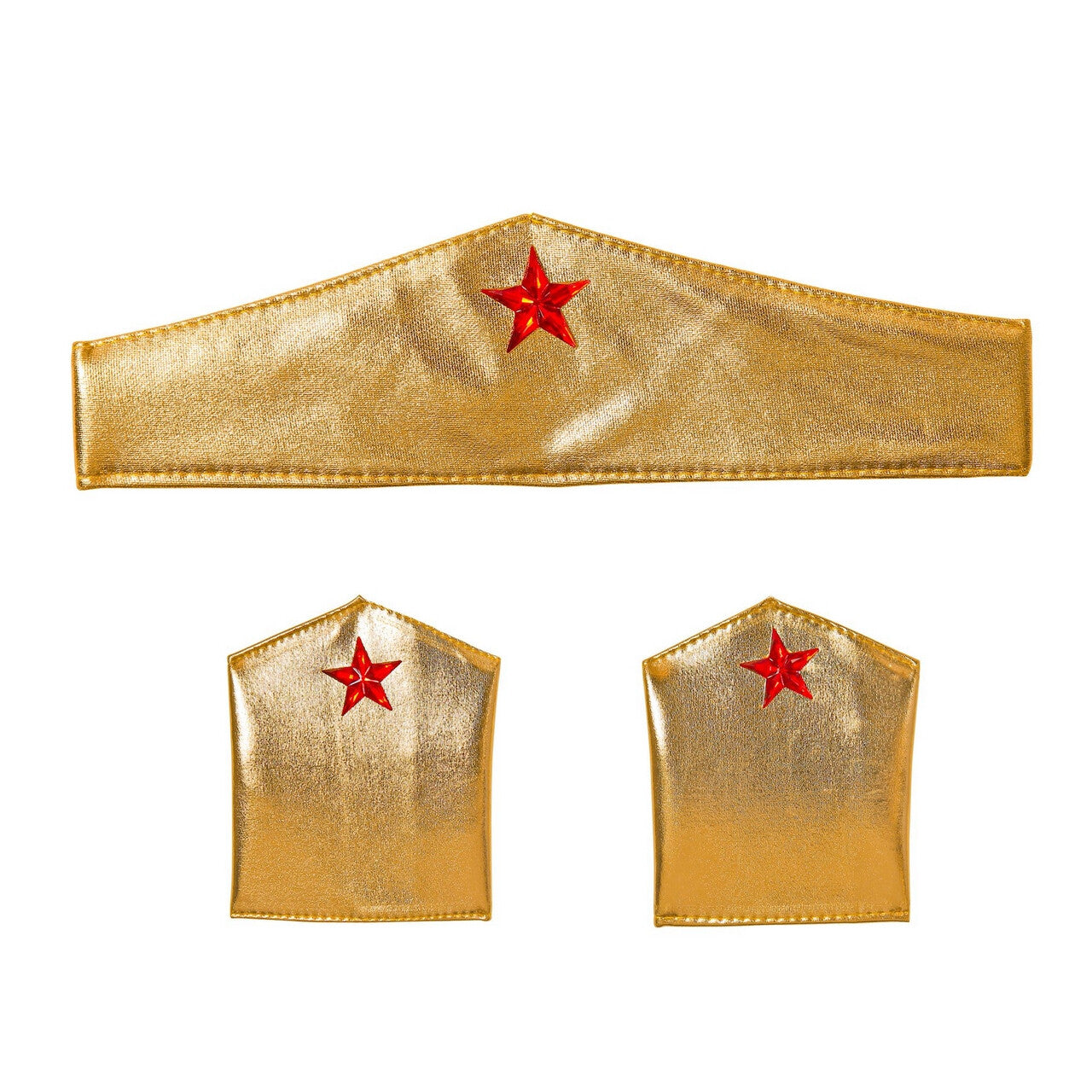 Op deze afbeelding zie je een Accessoires, van het merk Widmann. Tiara En Manchetten Superheld Wonder Woman