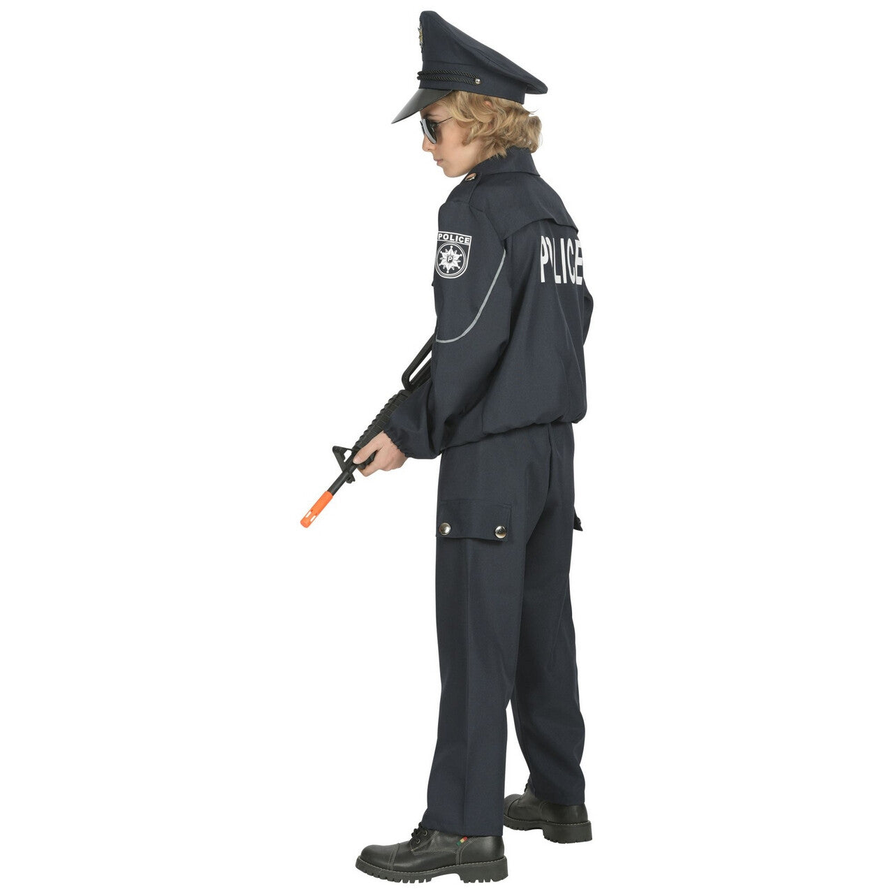 Op deze afbeelding zie je een Kostuums, van het merk Widmann. Politie Agent Rust In De Wijk Jongen Kostuum