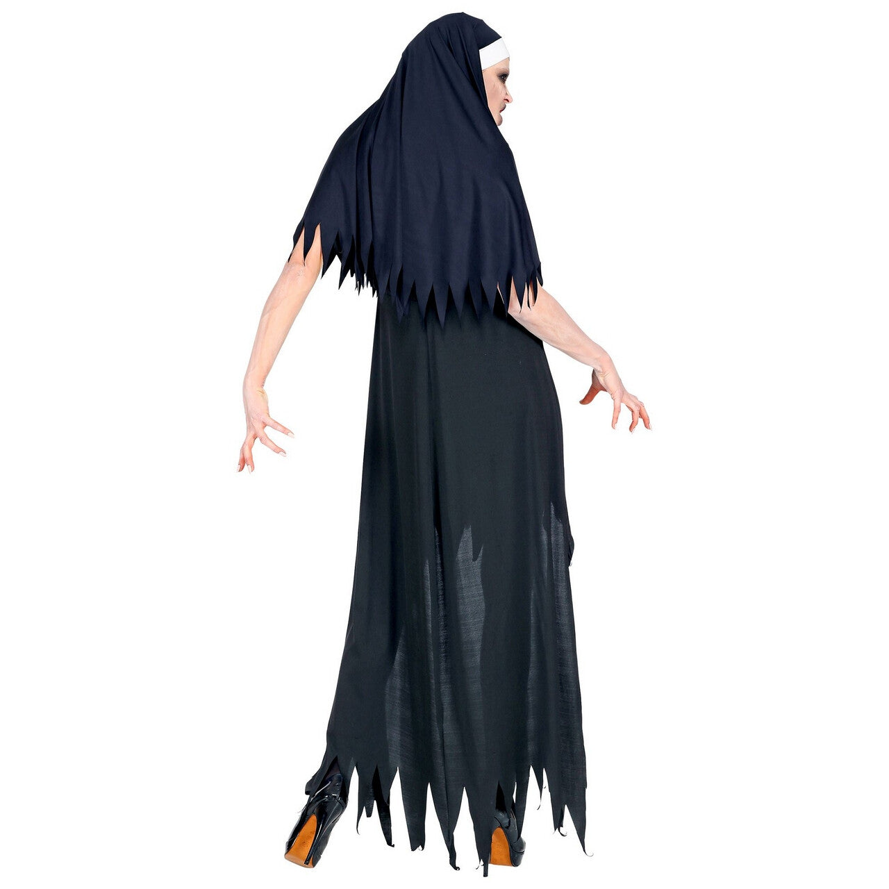 Op deze afbeelding zie je een Kostuums, van het merk Widmann. Horror Non Bekeer Je Of Sterf Vrouw Kostuum