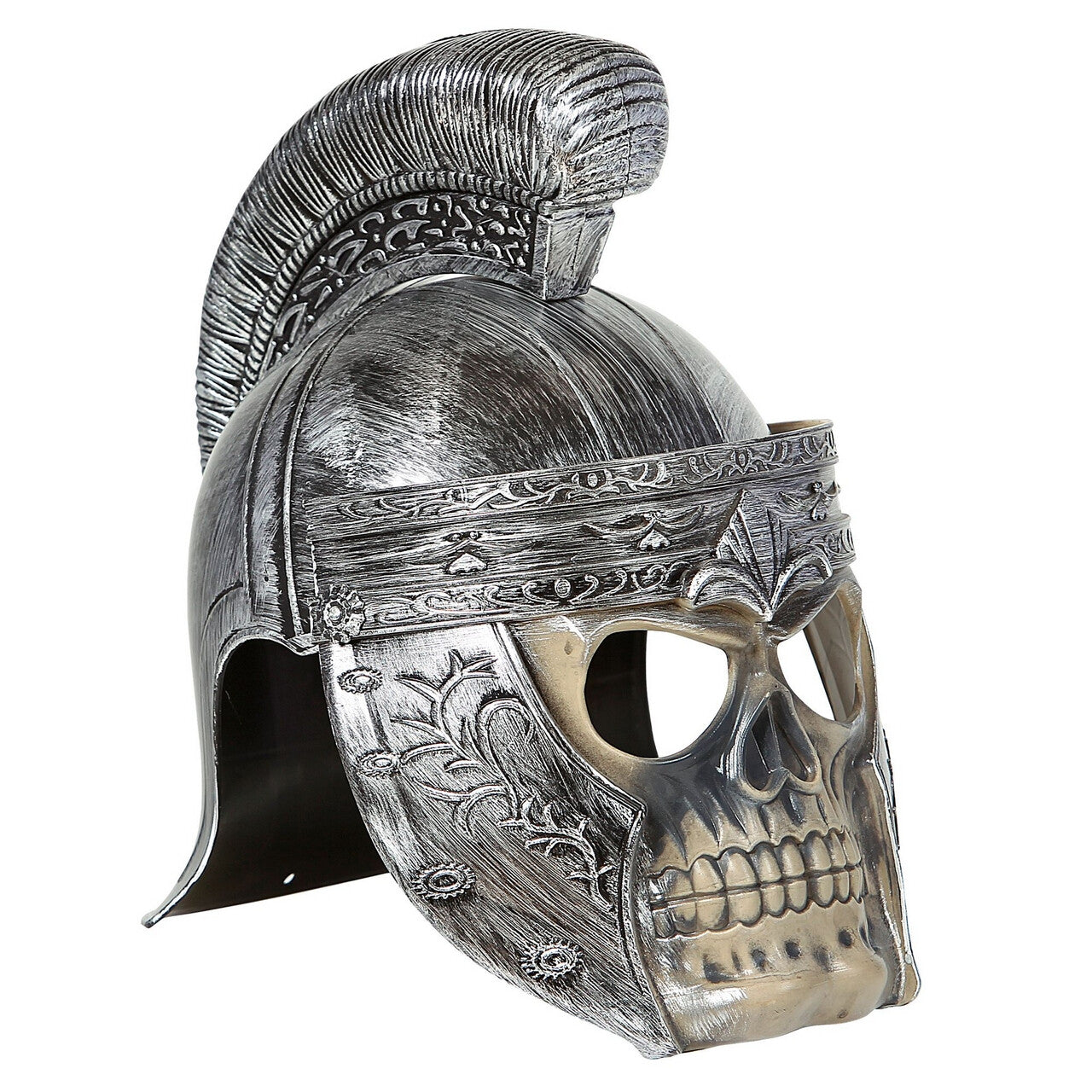 Op deze afbeelding zie je een Accessoires, van het merk Widmann. Schedel Helm Romeinse Horror Legionair