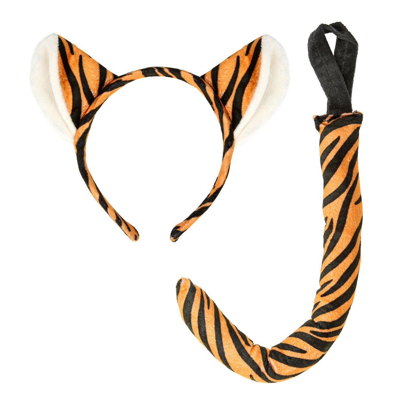 Op deze afbeelding zie je een Accessoires, van het merk Widmann. Oren En Staart Tijger